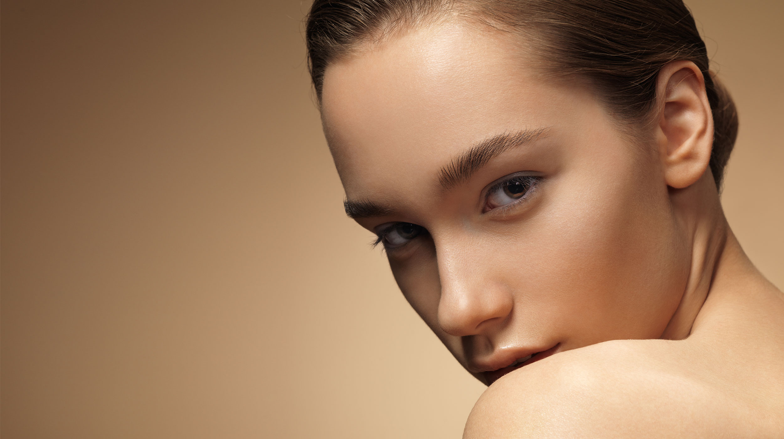 Close-up of a woman's face