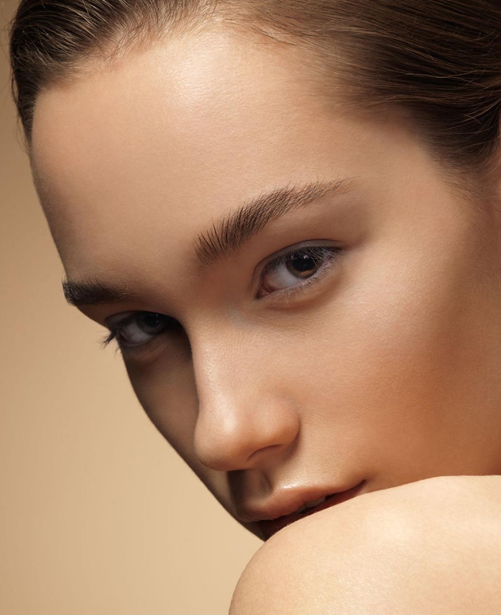 Close-up of a woman's face